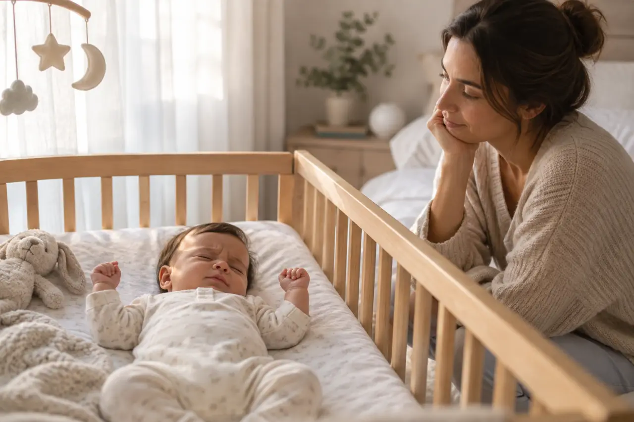 Sommeil agité du bébé : dort-il encore, faut-il intervenir, quand consulter ?