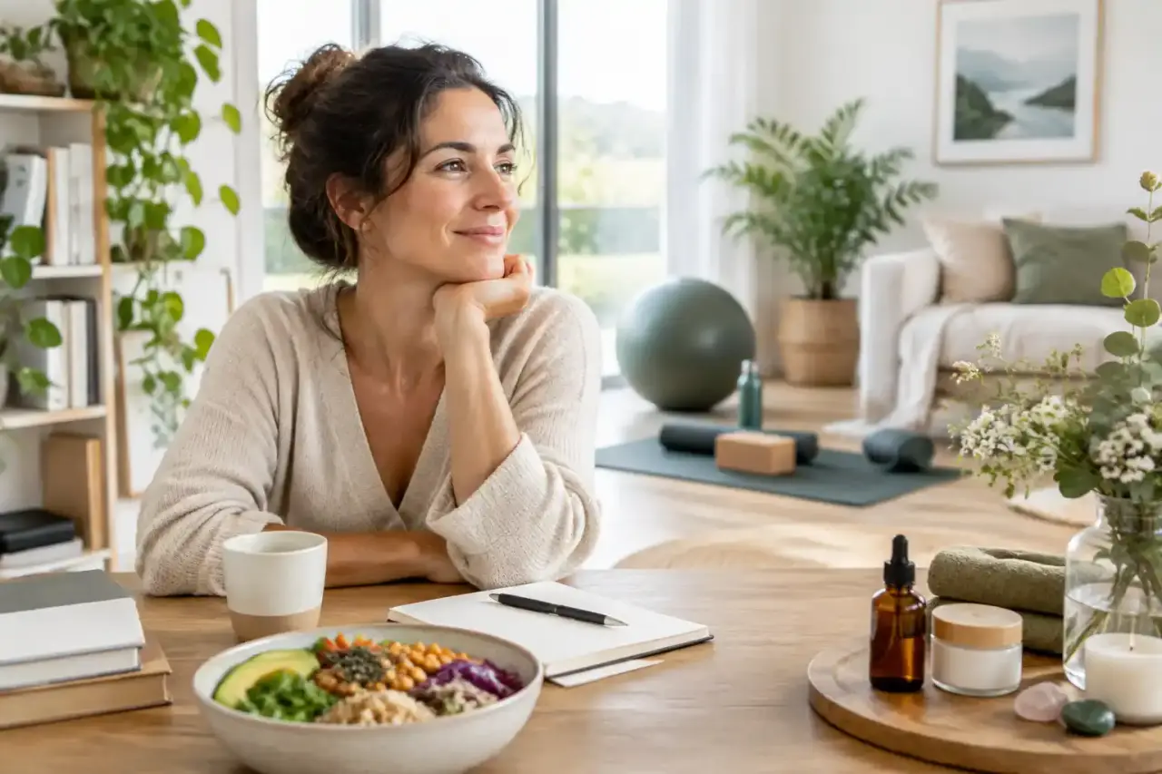 Consultation de naturopathie bienveillante et lumineuse