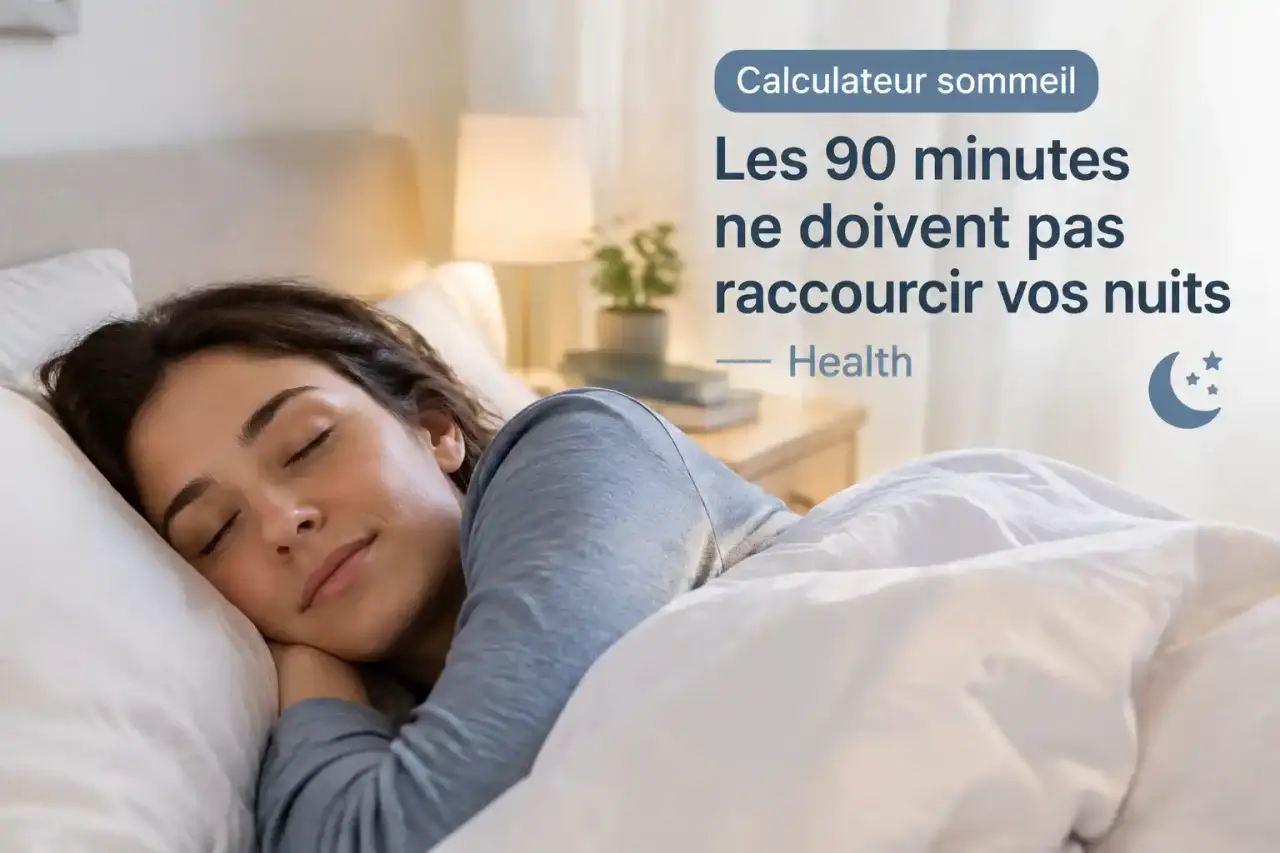 Calculateur sommeil : les 90 minutes ne doivent pas raccourcir vos nuits